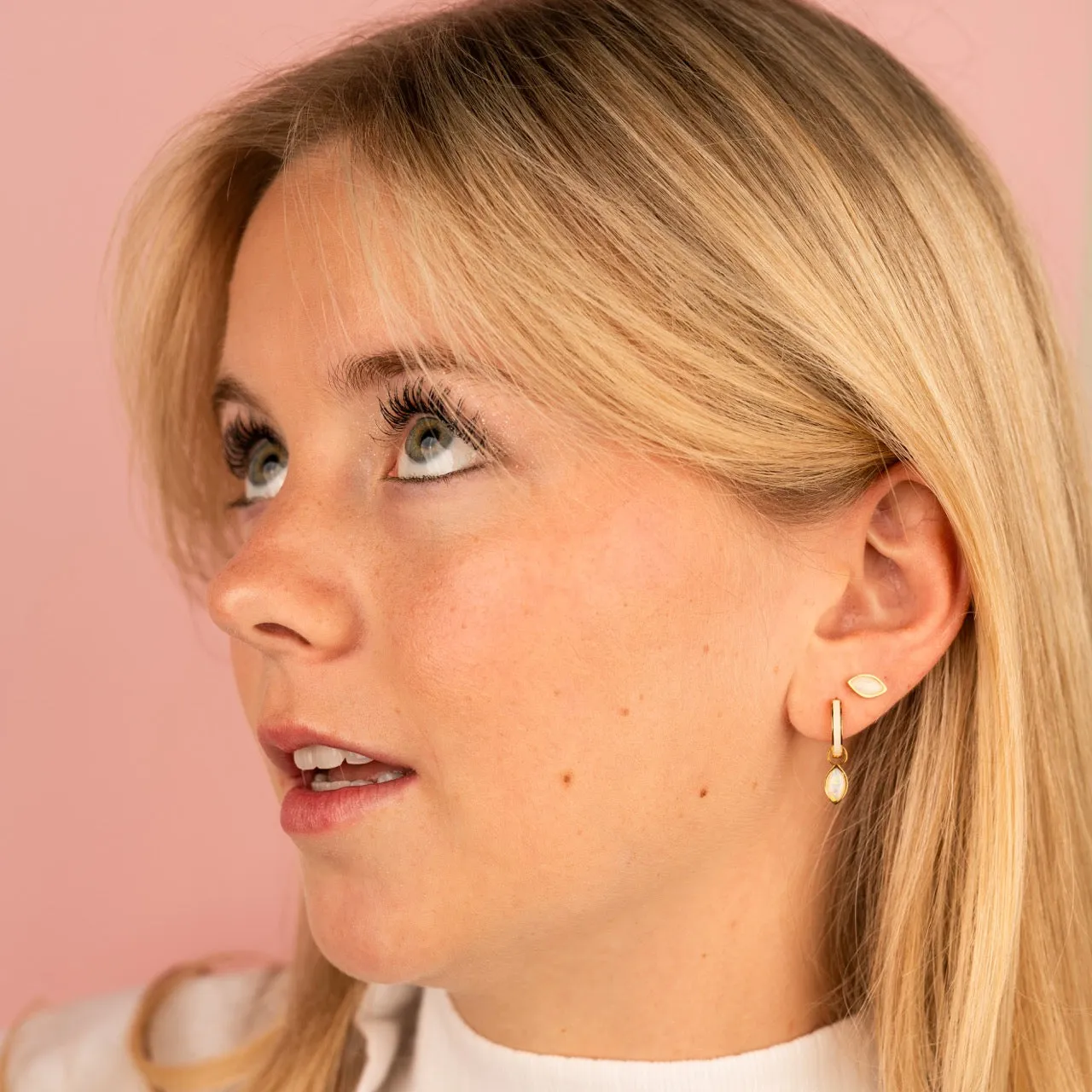 October Birthstone Stud Earrings sold by Modcloth product image thumbnail 3