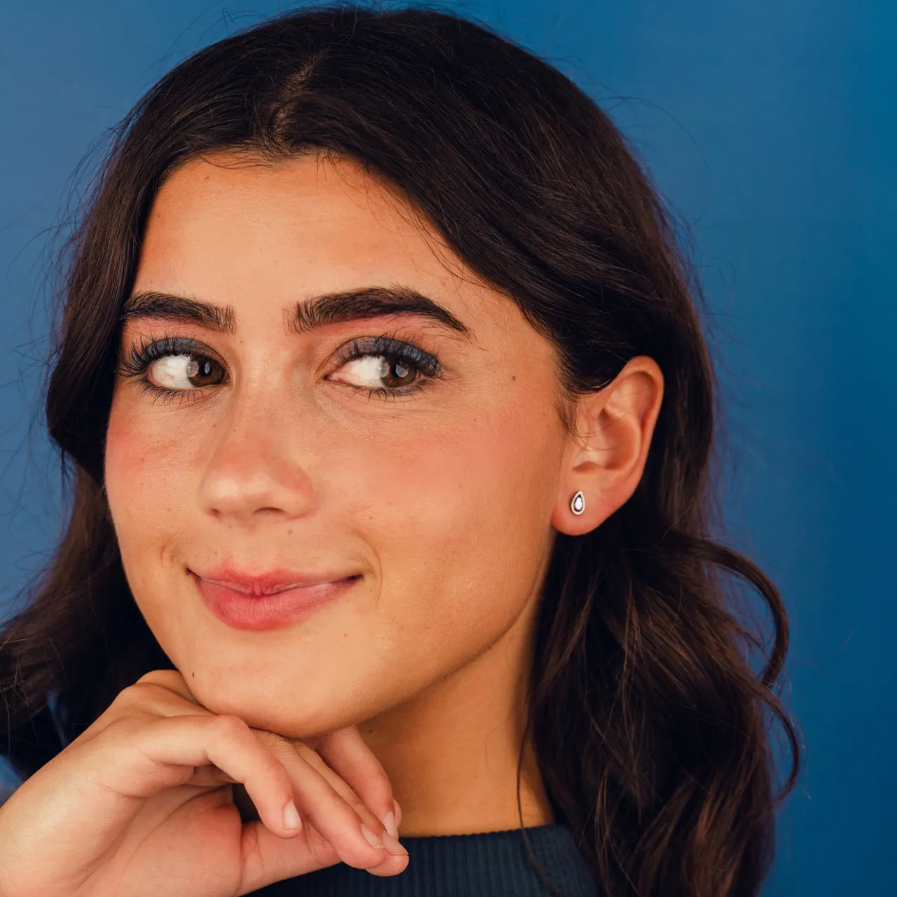 June Birthstone Stud Earrings sold by Modcloth product image thumbnail 2