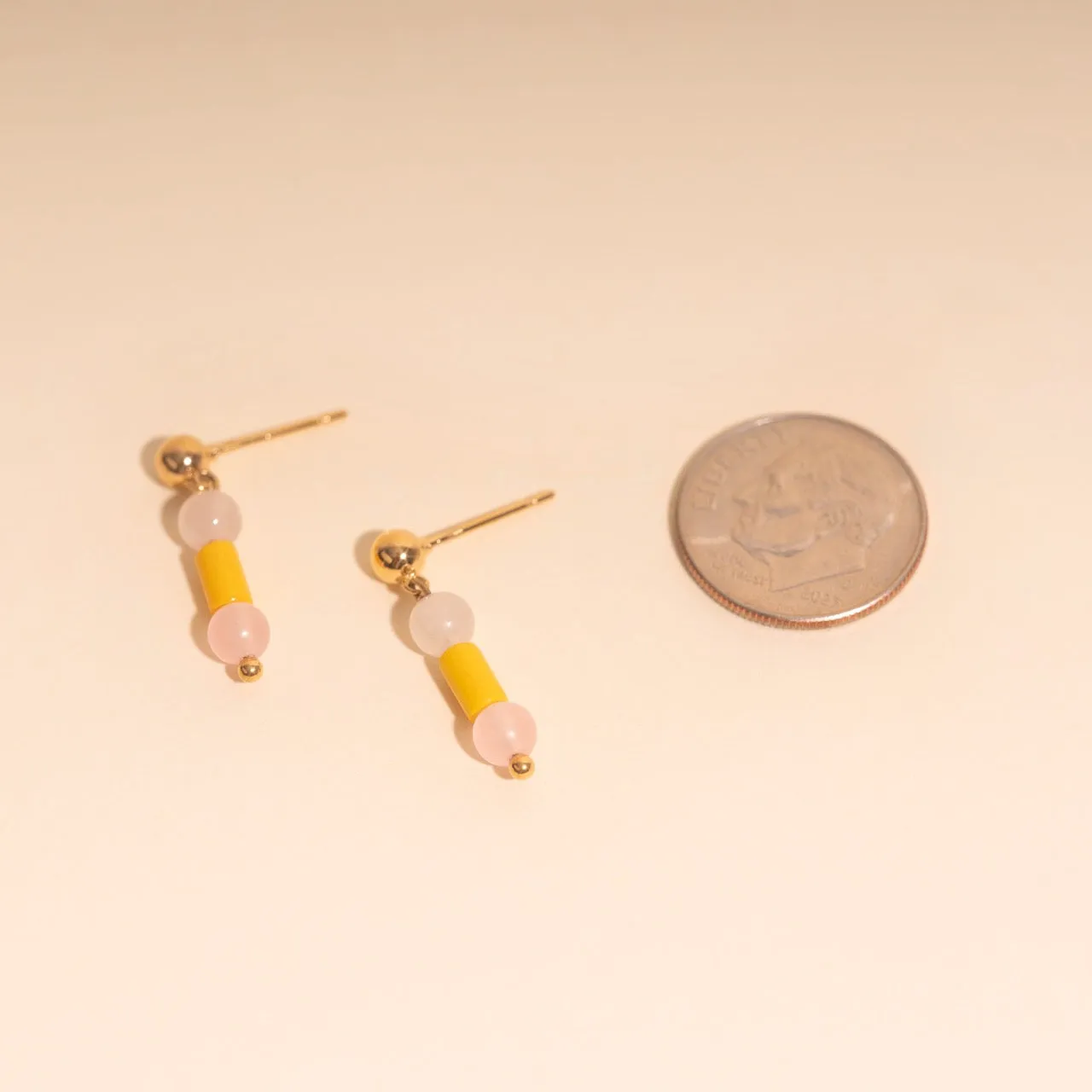 Spring Bead Drop Stud Earrings sold by Modcloth product image thumbnail 3