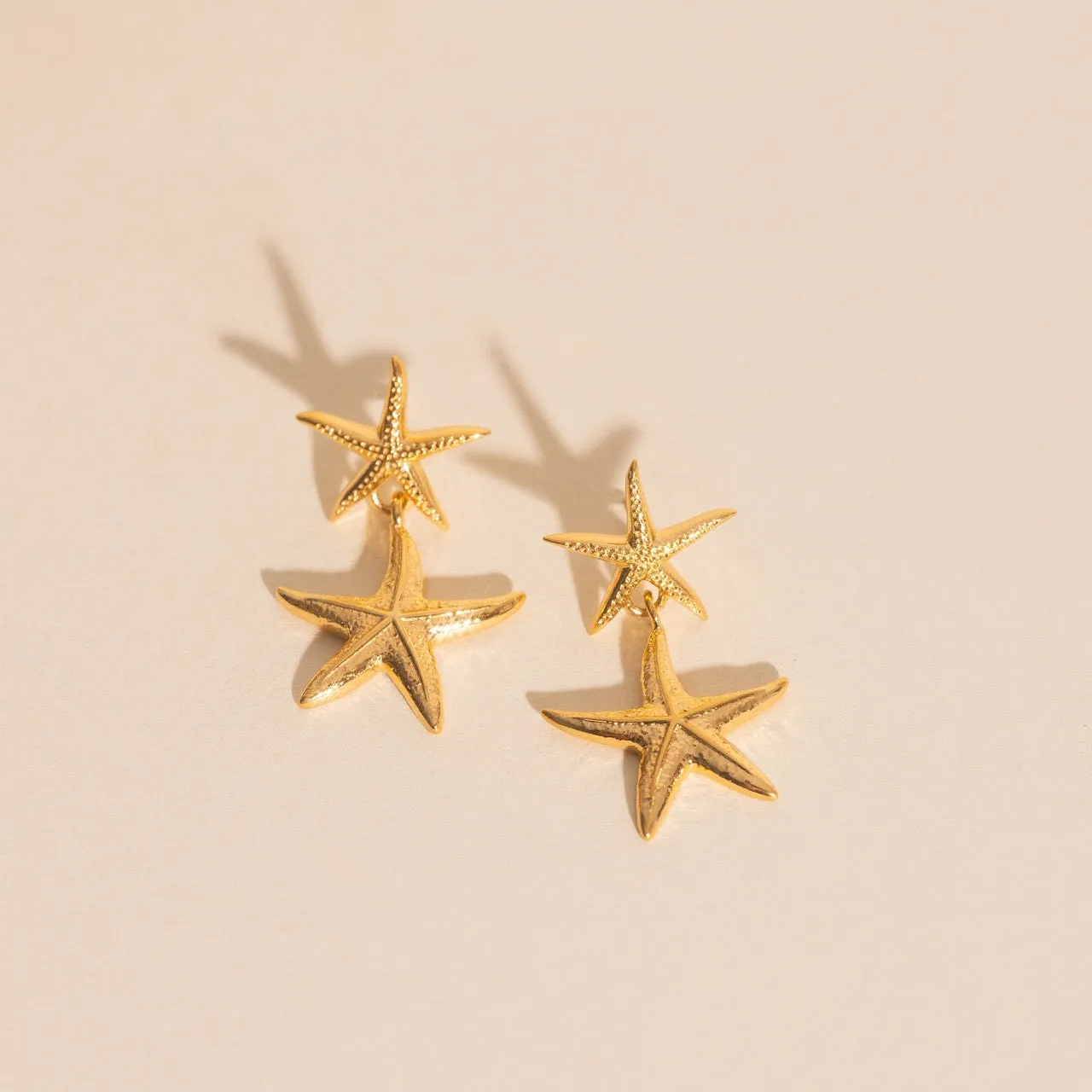 Starfish Dangle Stud Earrings sold by Modcloth product image thumbnail 2