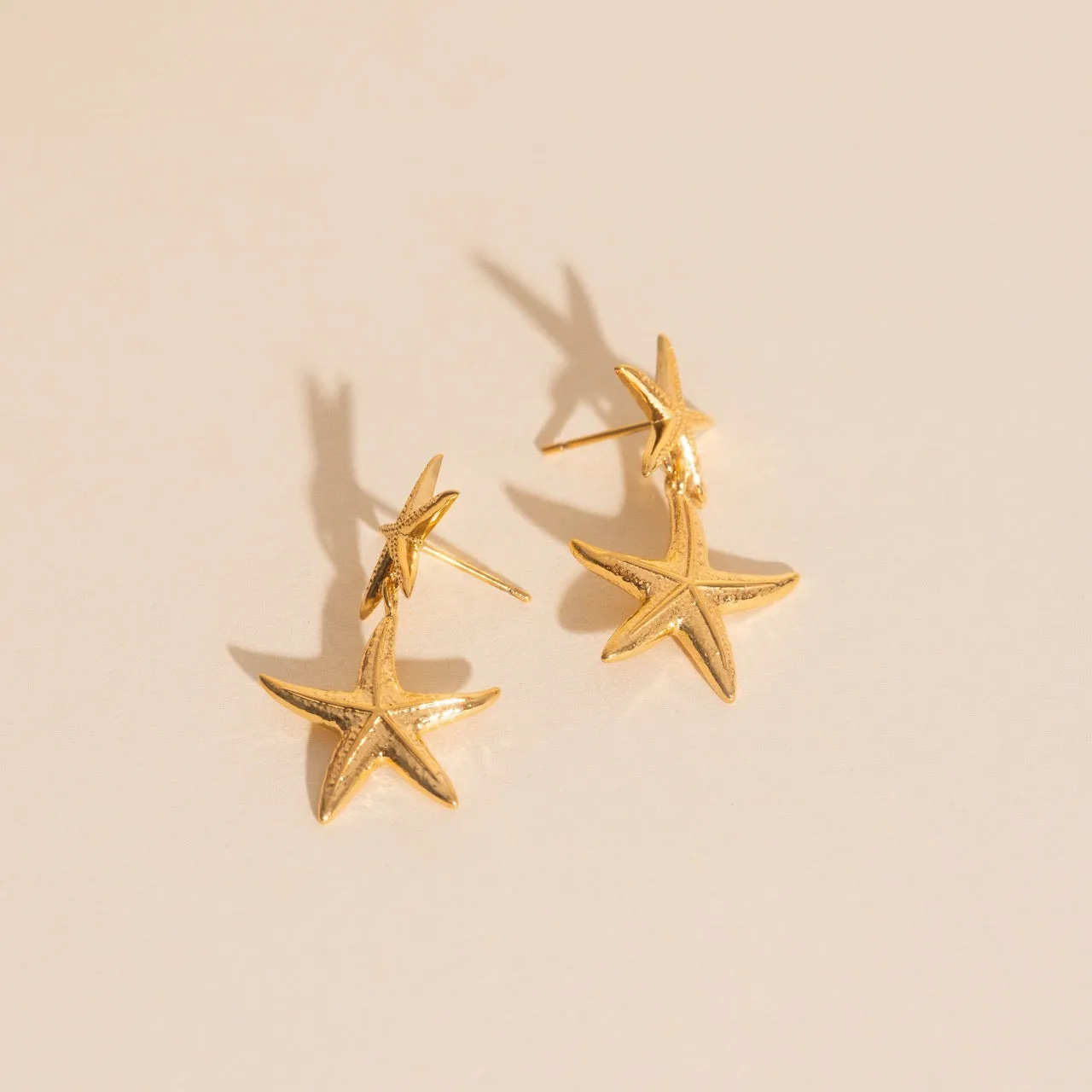 Starfish Dangle Stud Earrings sold by Modcloth product image thumbnail 3