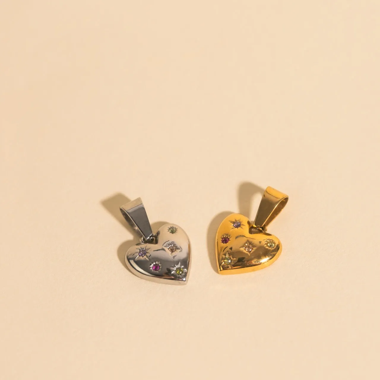 Heart Necklace Charm sold by Modcloth