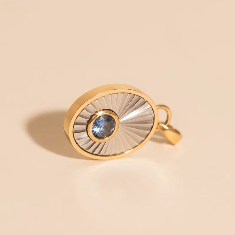 September Birthstone Necklace Charm sold by Modcloth