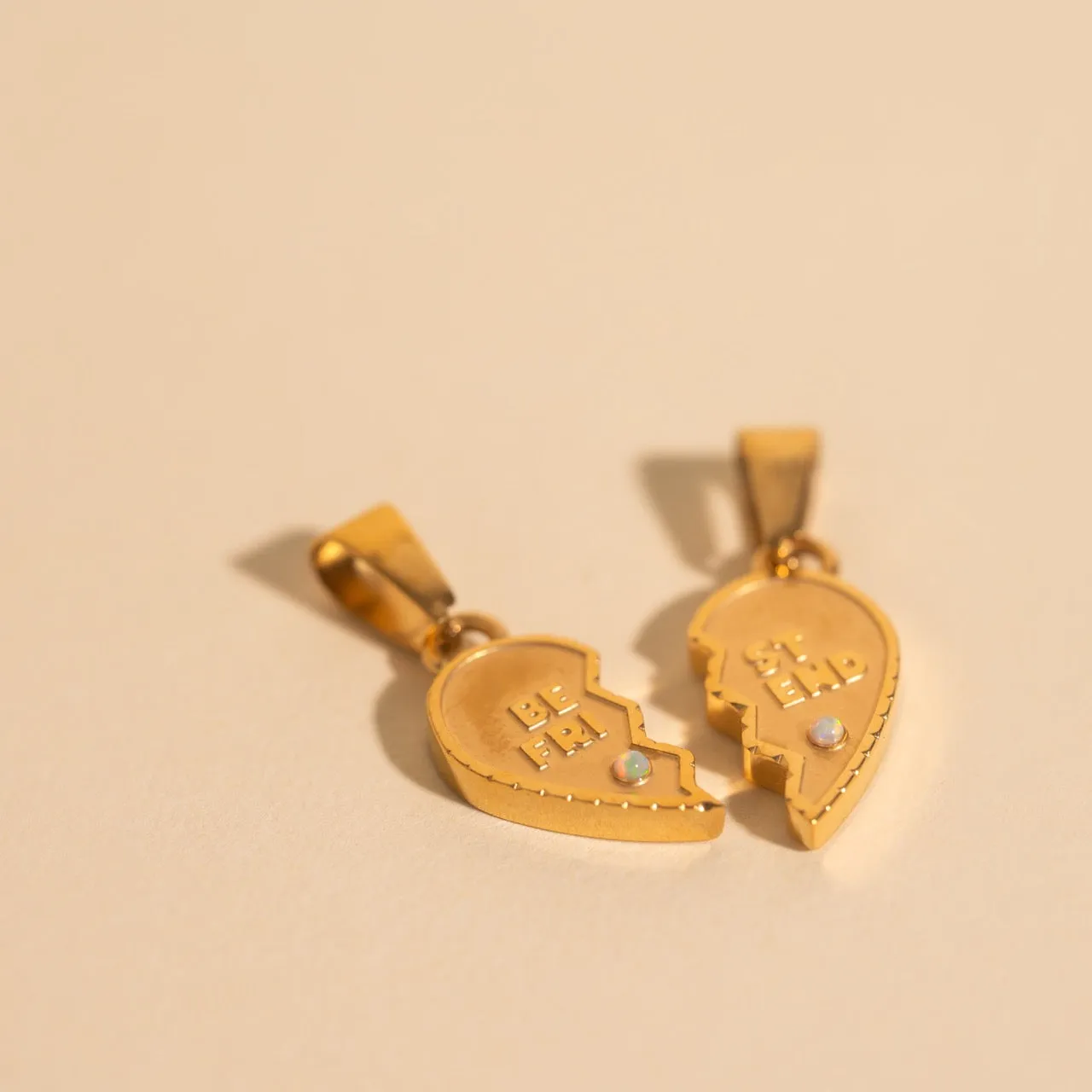 Best Friend Necklace Charm Set sold by Modcloth product image thumbnail 3