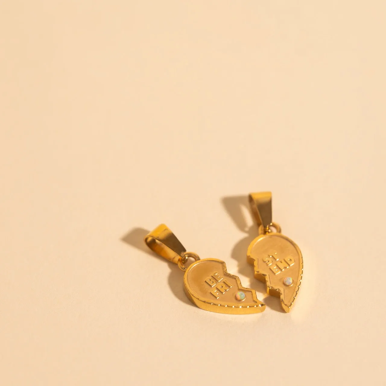 Best Friend Necklace Charm Set sold by Modcloth product image thumbnail 2