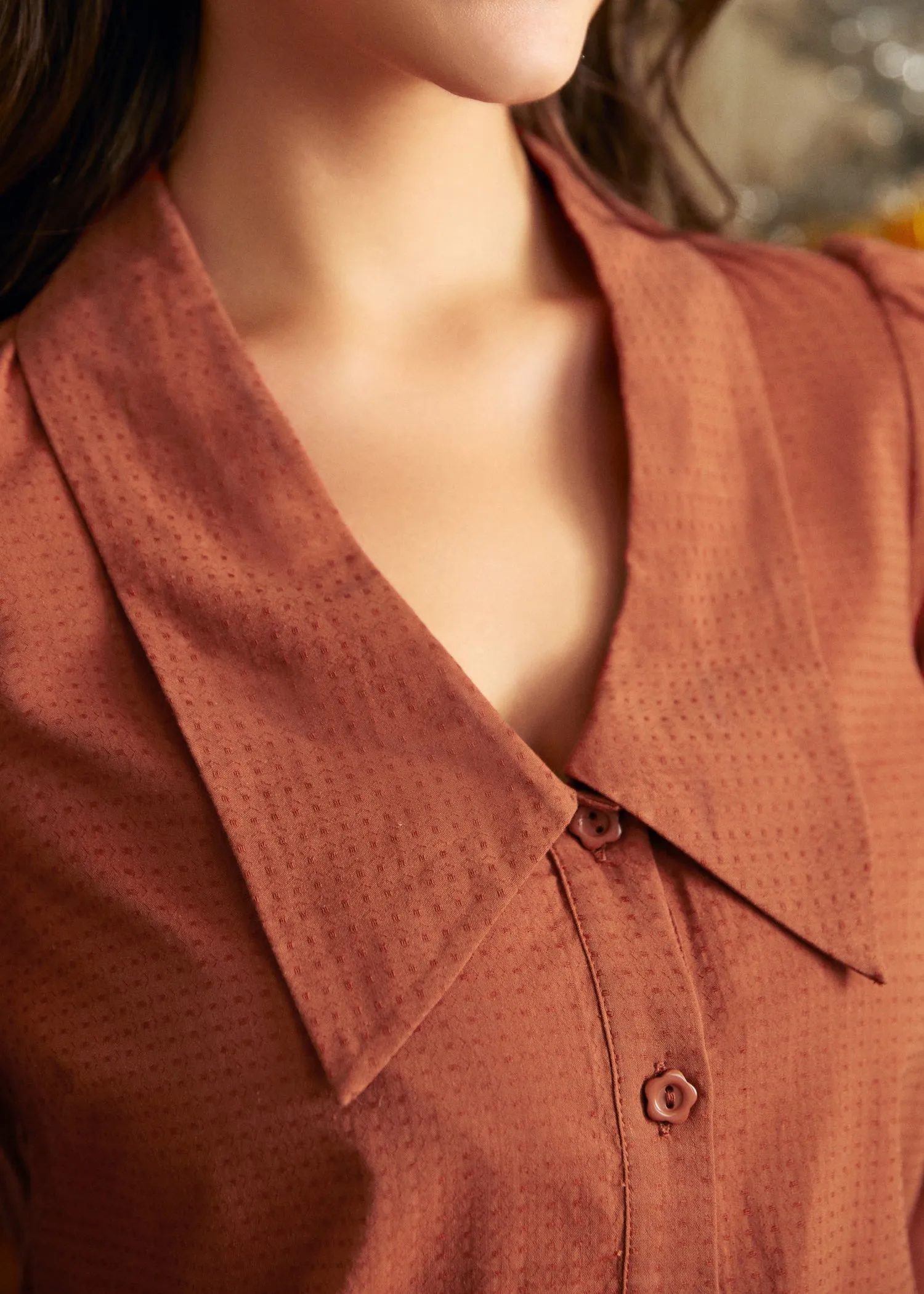 Petal Picnic Long Sleeve Blouse sold by Modcloth product image thumbnail 2