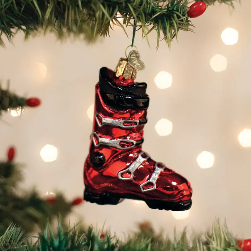 Ski Boot Ornament sold by Modcloth