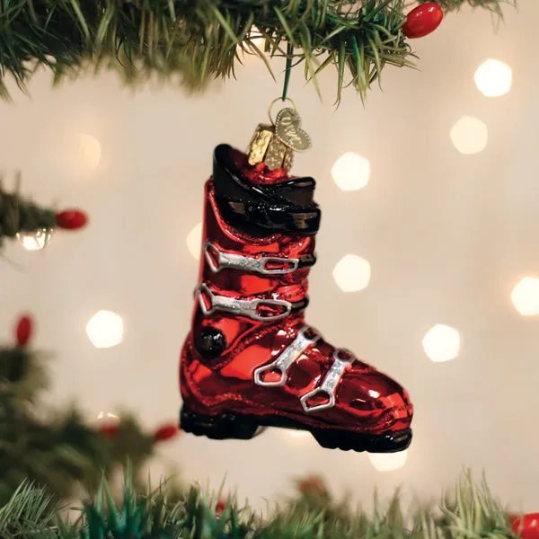 Ski Boot Ornament sold by Modcloth