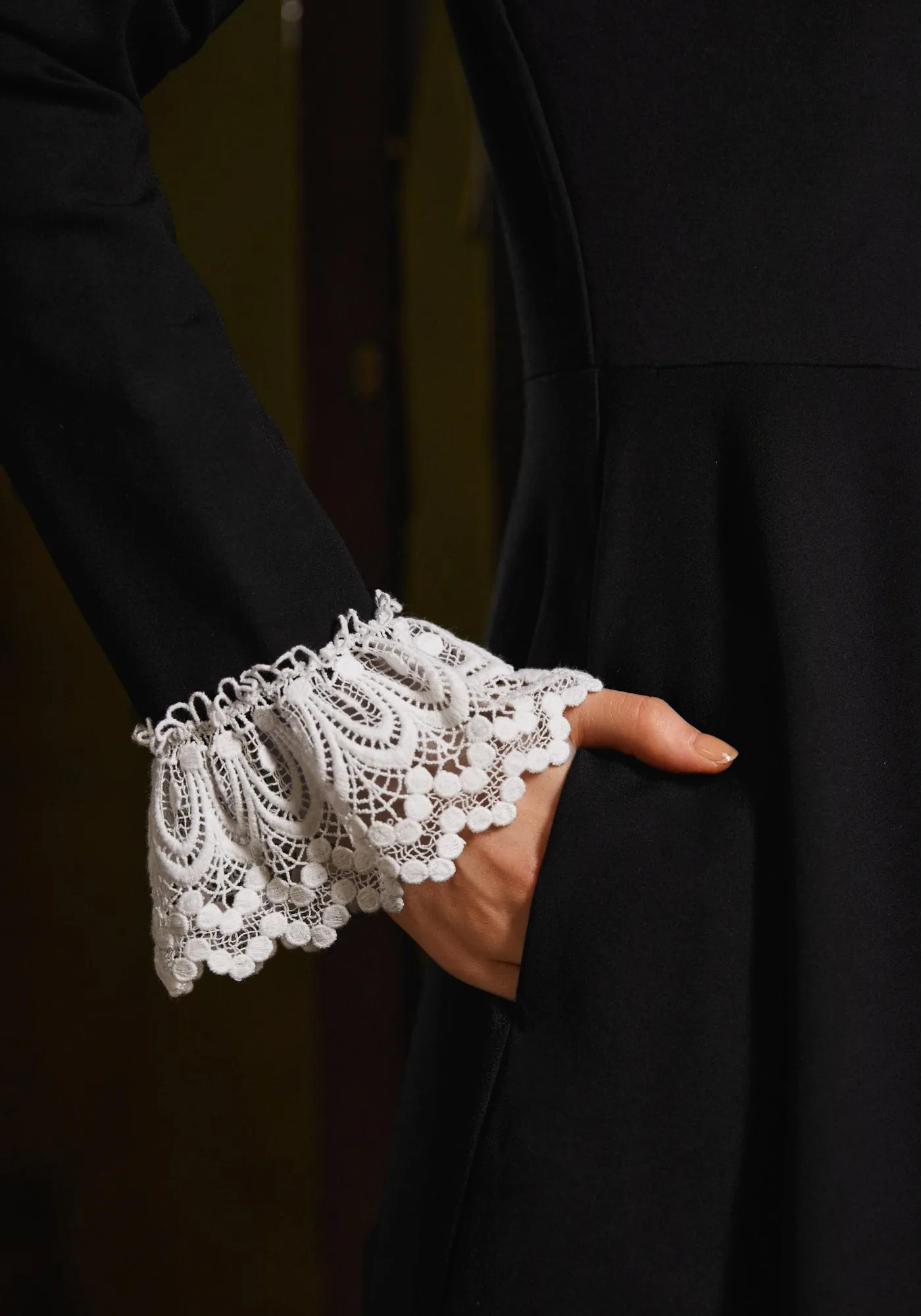 Midnight Manor Fit & Flare Dress sold by Modcloth product image thumbnail 5