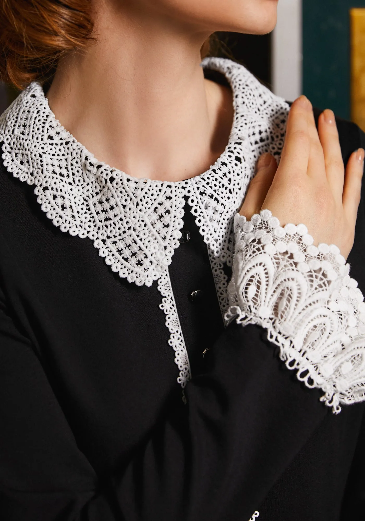 Midnight Manor Fit & Flare Dress sold by Modcloth product image thumbnail 2