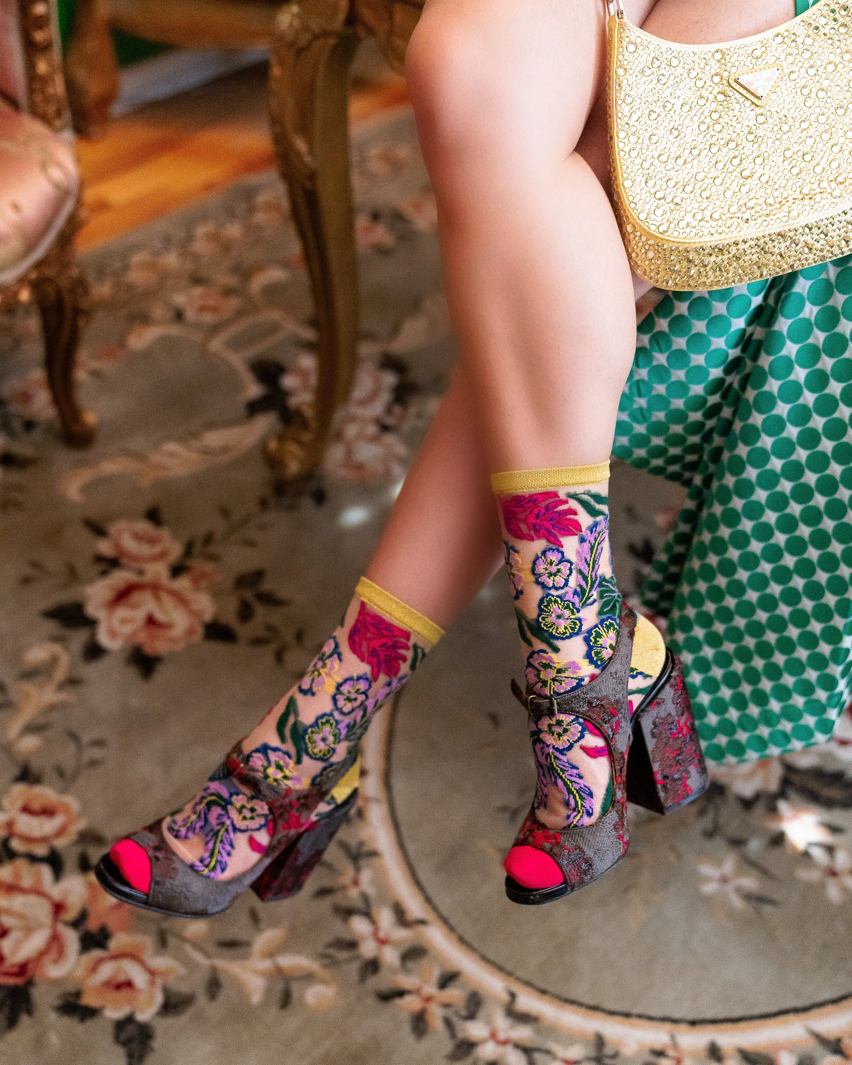Fancy Floral Sheer Socks Bundle sold by Modcloth product image thumbnail 5