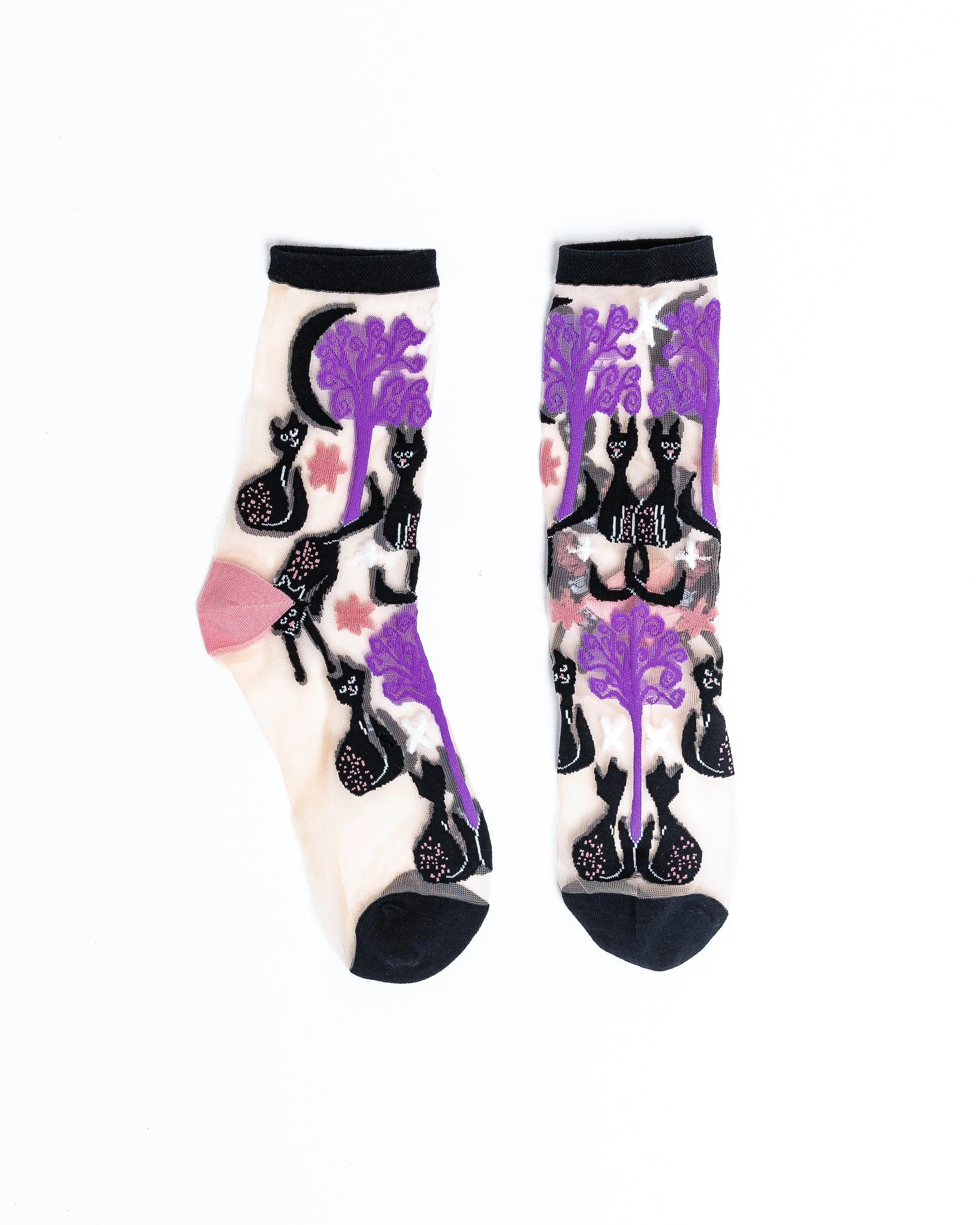 Cat Lovers Sheer Socks Bundle sold by Modcloth product image thumbnail 4