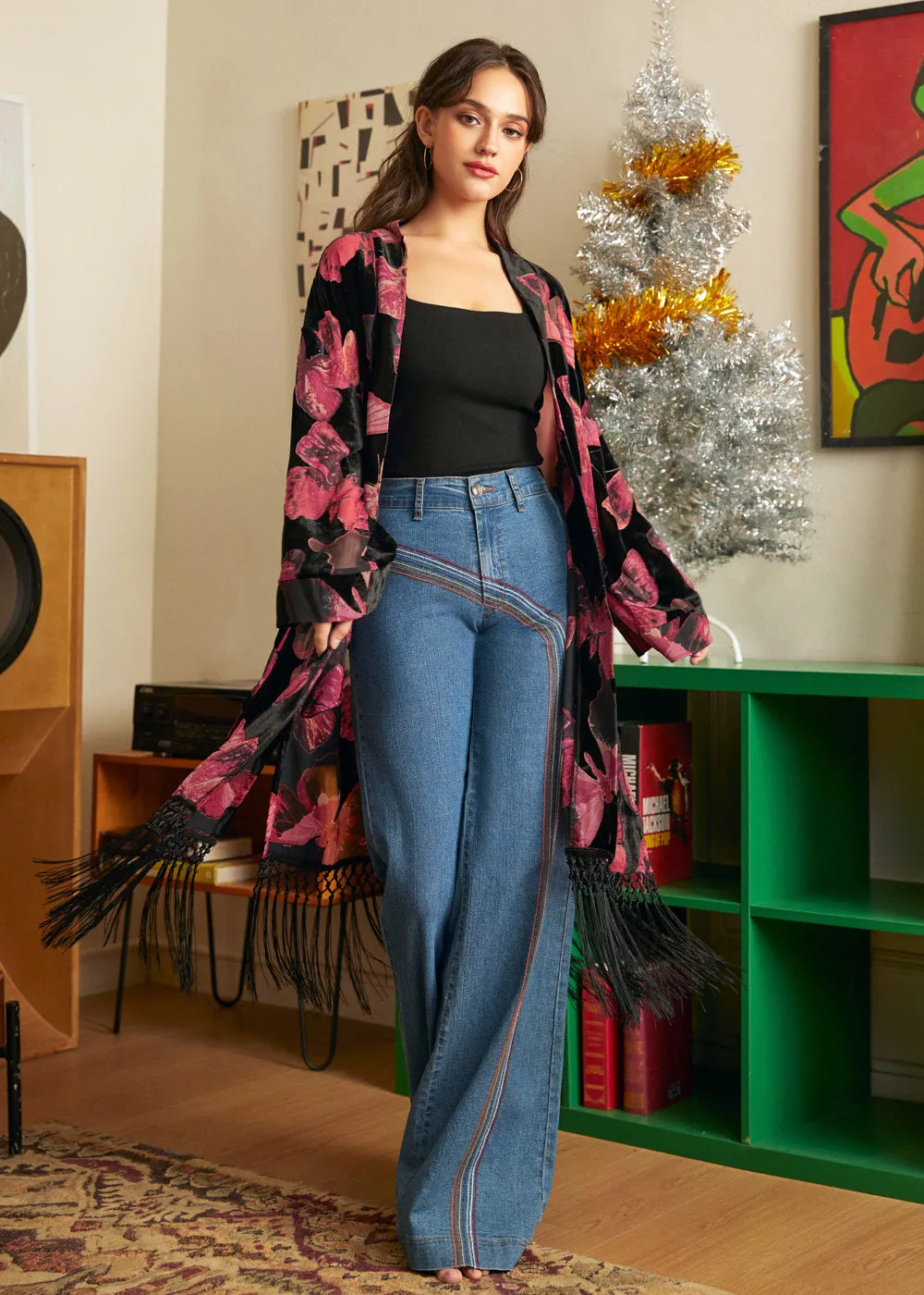 Flutter & Fringe Kimono sold by Modcloth product image thumbnail 5