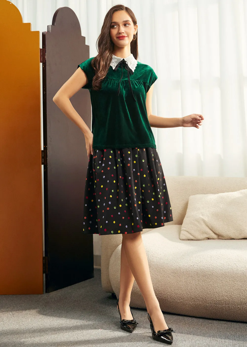 Vintage Velvet Reverie Top sold by Modcloth product image thumbnail 3