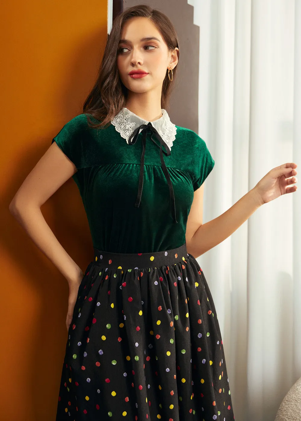 Vintage Velvet Reverie Top sold by Modcloth product image thumbnail 5