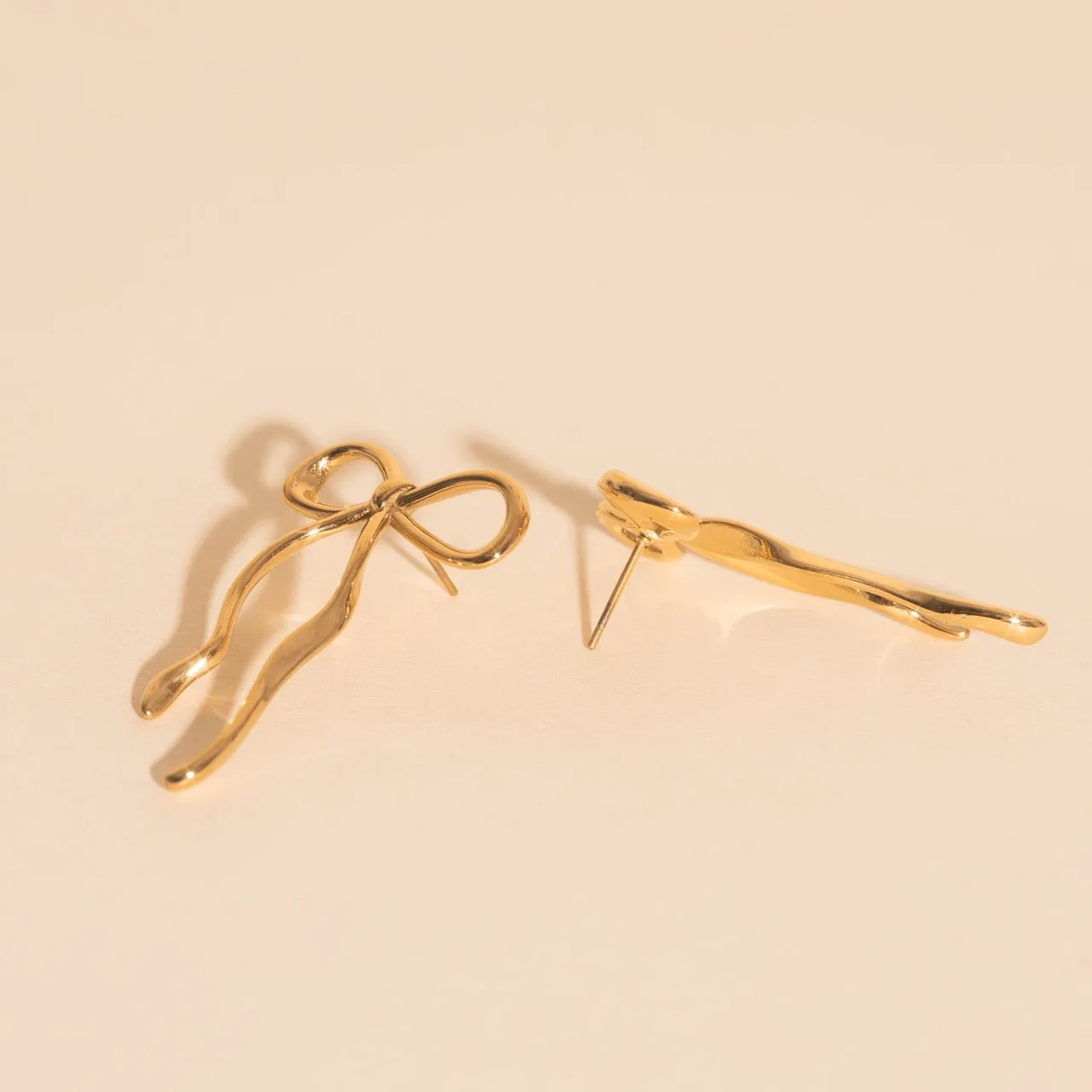 Jumbo Bow Stud Earrings sold by Modcloth product image thumbnail 2