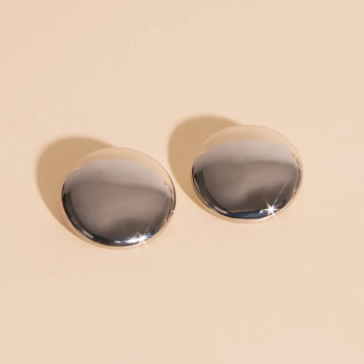 Jumbo Button Stud Earrings sold by Modcloth product image thumbnail 2