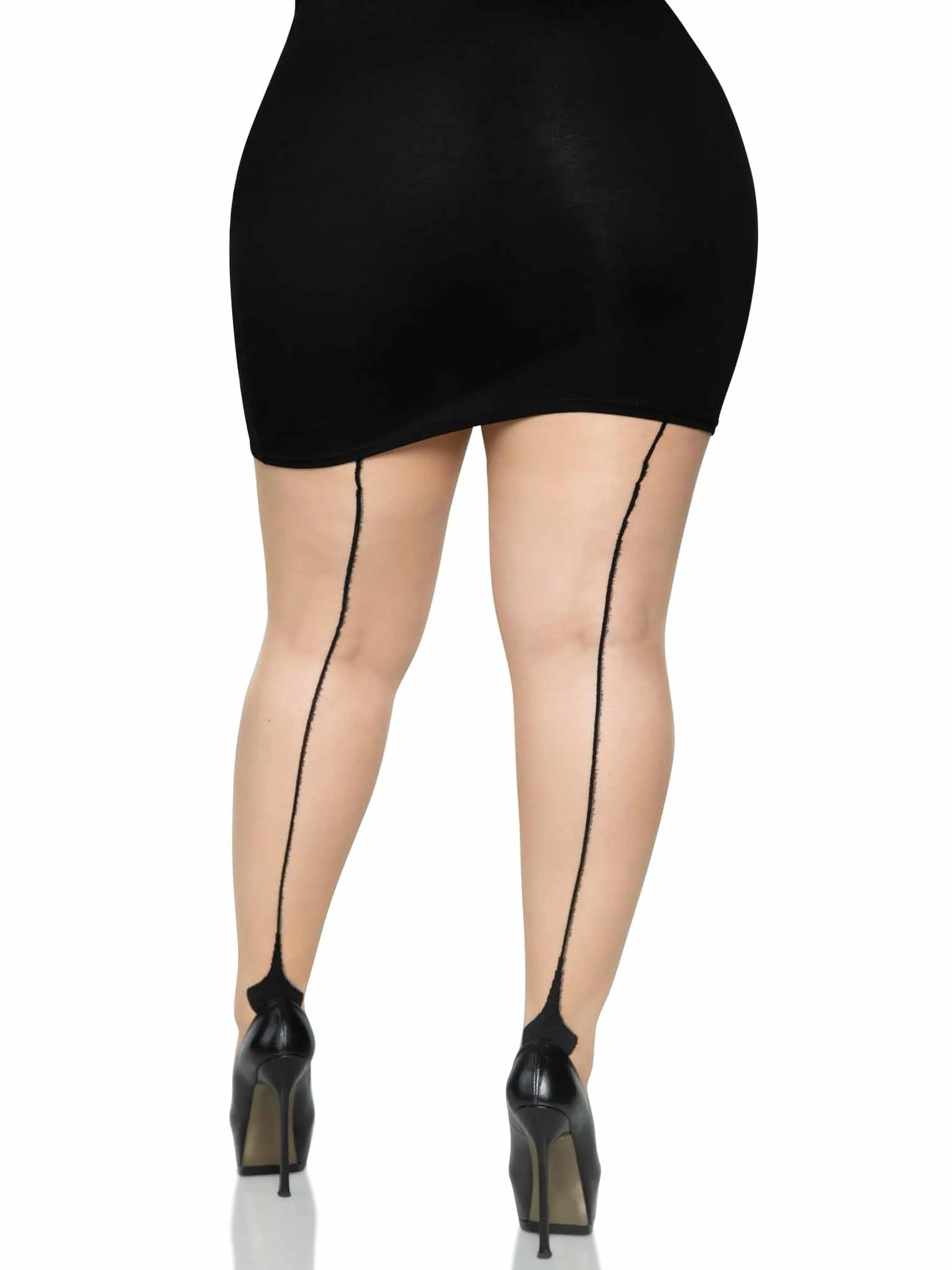Nyx Plus Cuban Heel Pantyhose sold by Modcloth