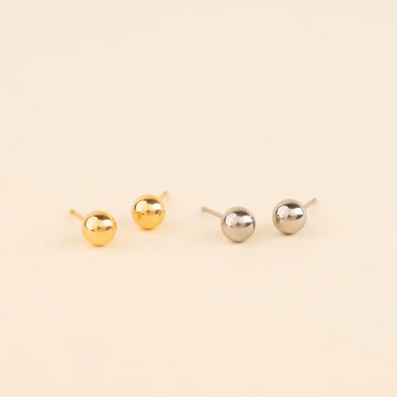Ball Stud Earrings sold by Modcloth product image thumbnail 3