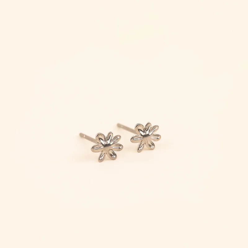Mini Basic Flower Stud Earrings sold by Modcloth