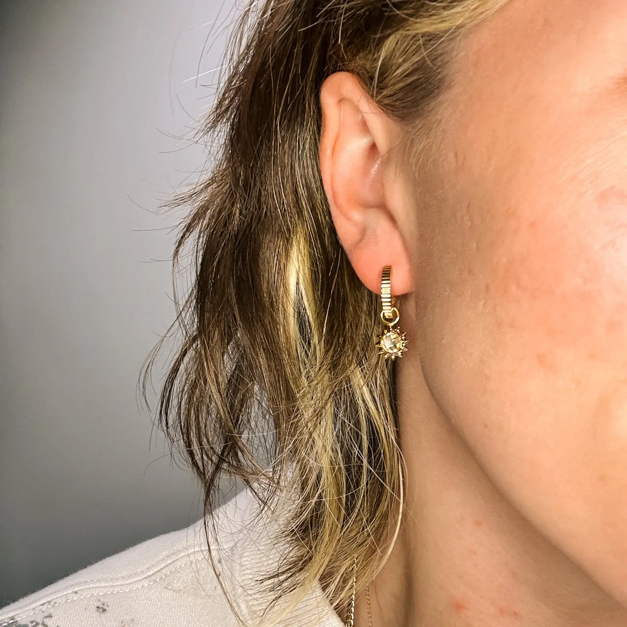 Sun Huggie Hoop Charms sold by Modcloth product image thumbnail 5