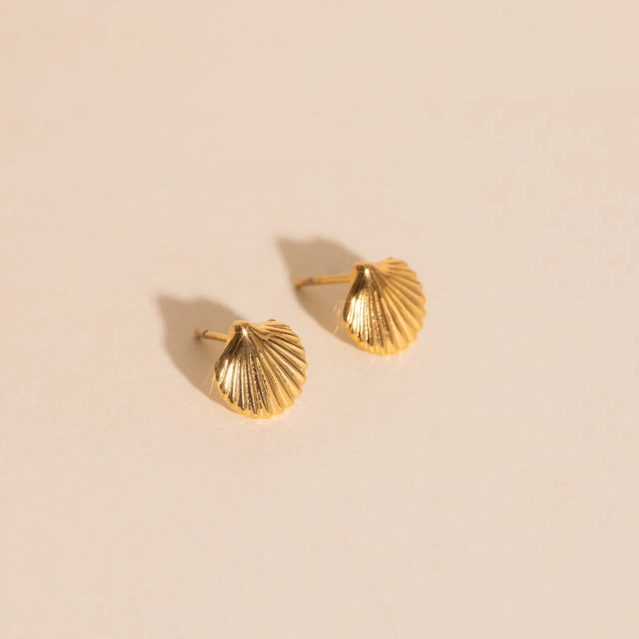 Mini Seashell Stud Earrings sold by Modcloth product image thumbnail 3