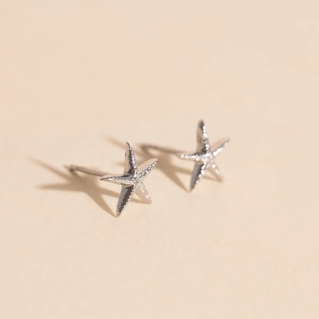 Mini Starfish Stud Earrings sold by Modcloth product image thumbnail 5