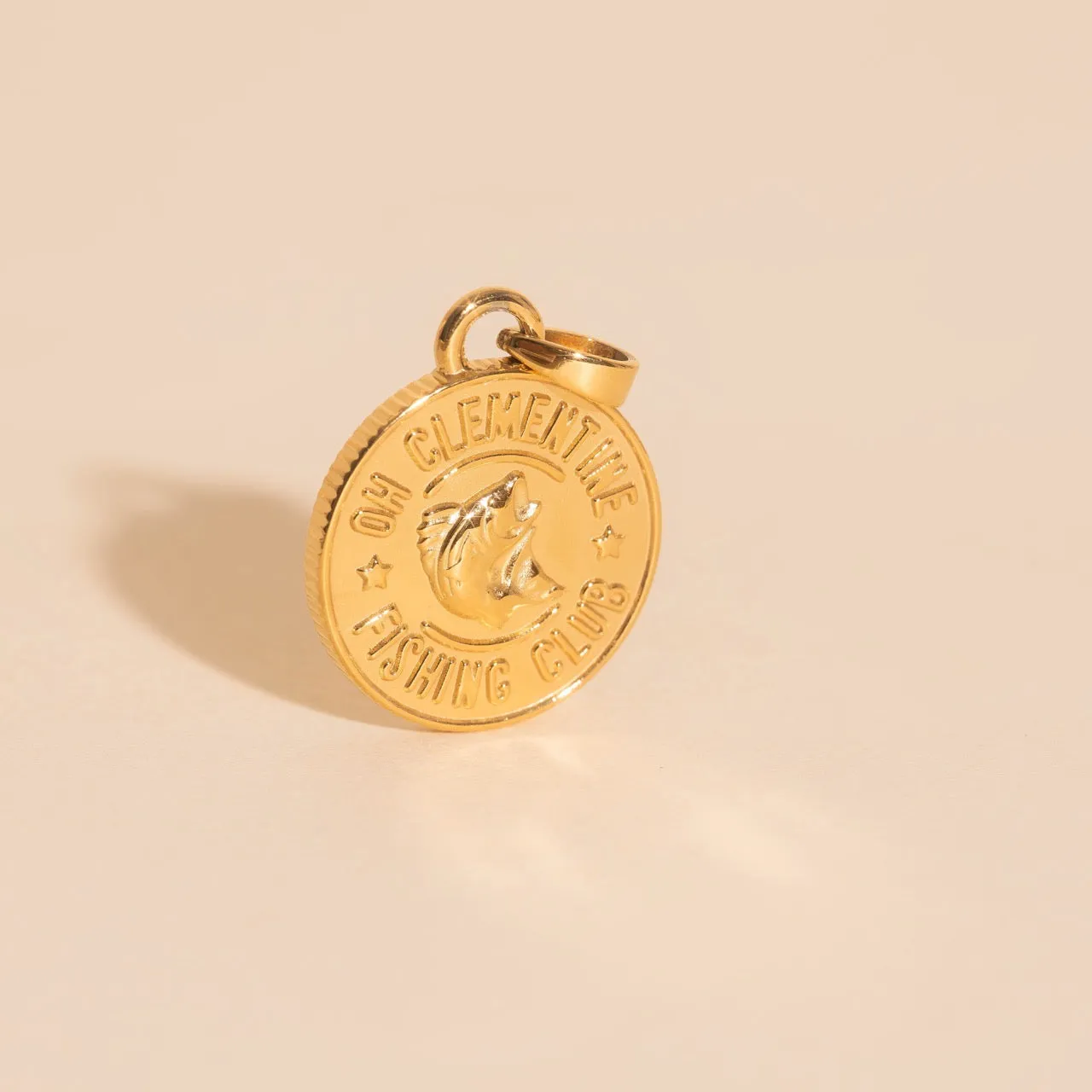 Fishing Club Necklace Charm sold by Modcloth