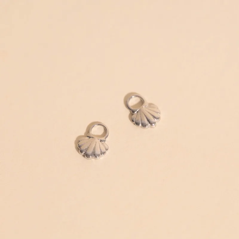 Seashell Huggie Hoop Charms sold by Modcloth