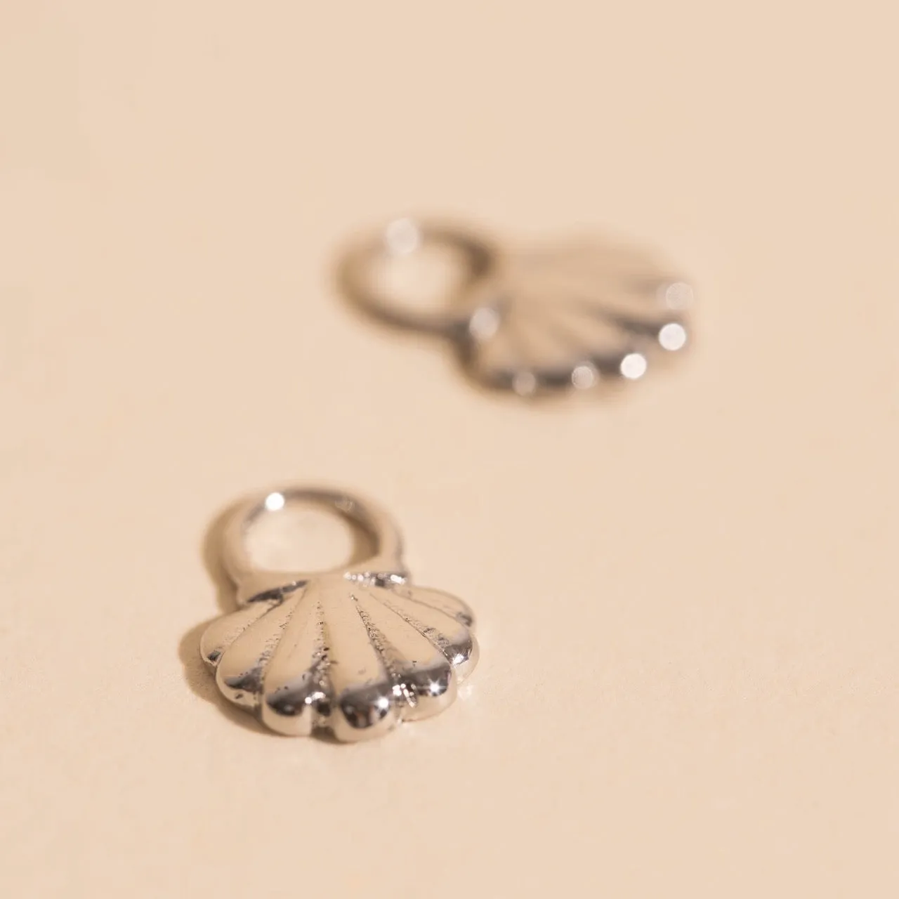 Seashell Huggie Hoop Charms sold by Modcloth product image thumbnail 3