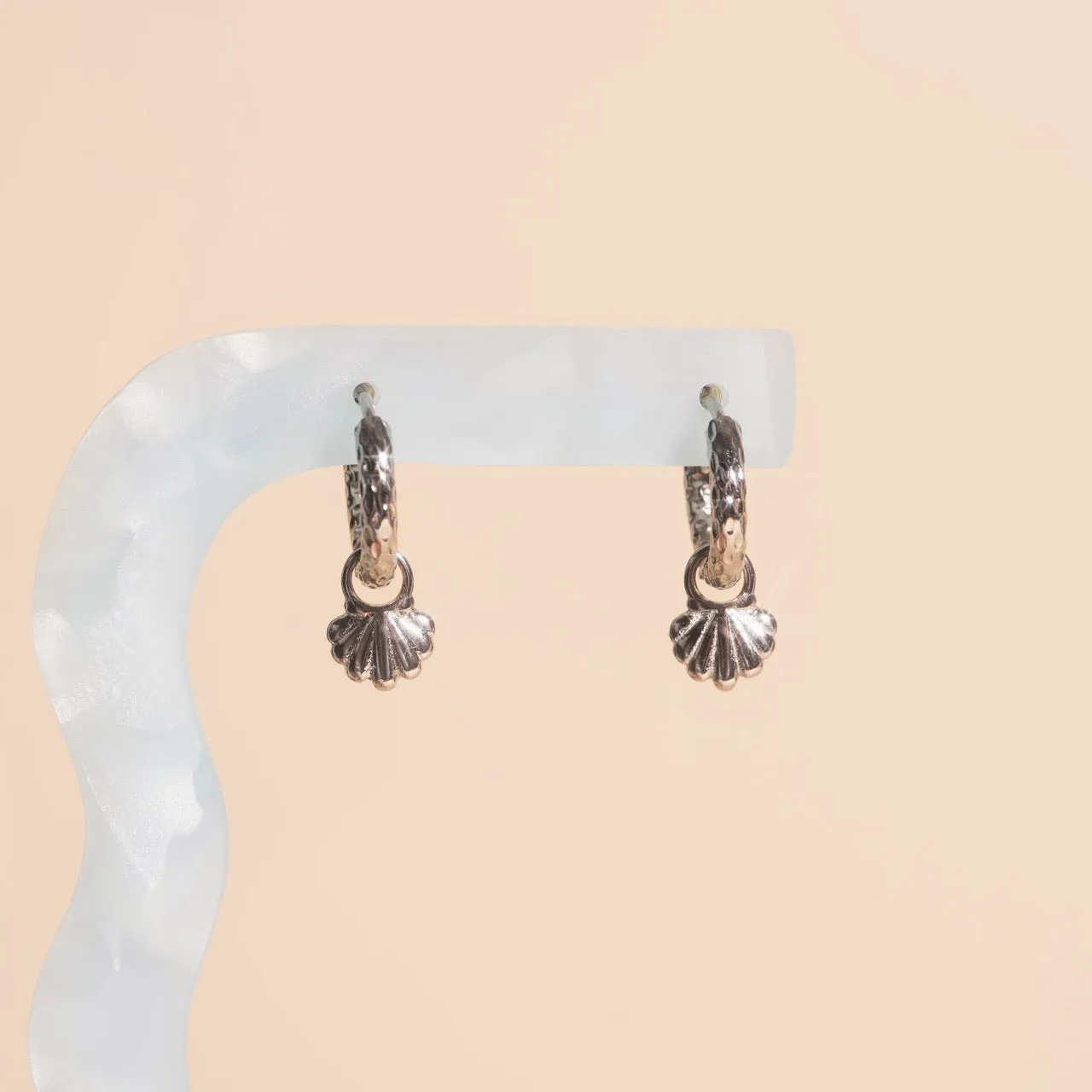 Seashell Huggie Hoop Charms sold by Modcloth product image thumbnail 2