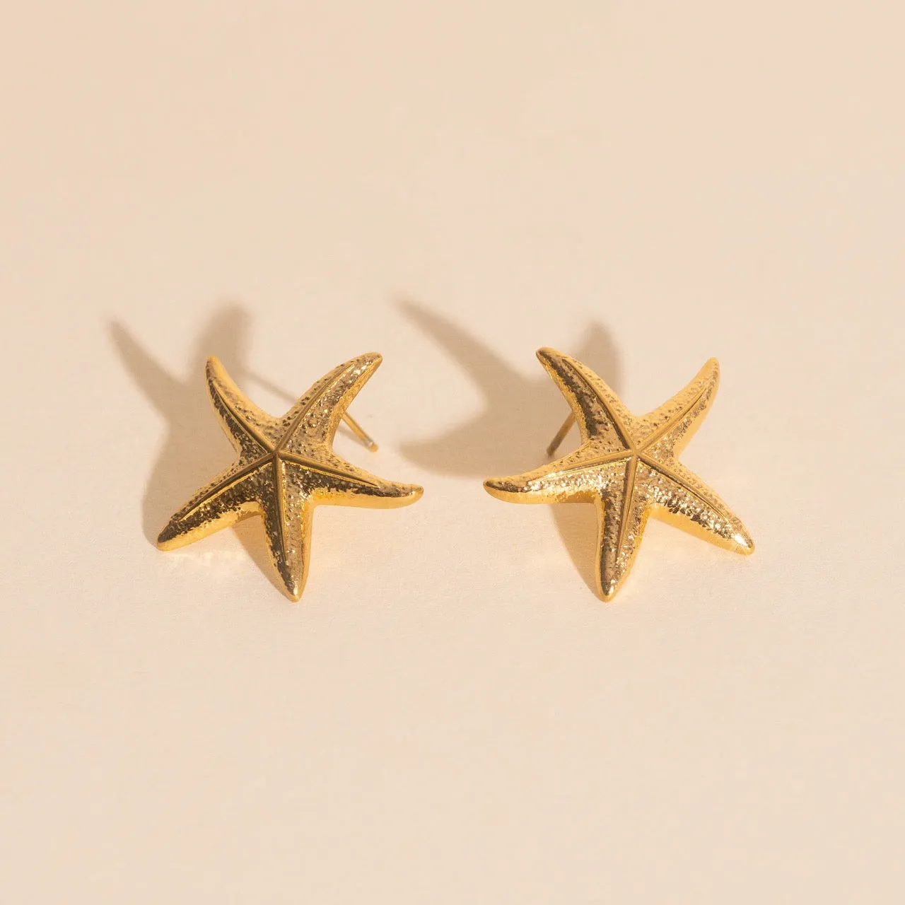 Jumbo Starfish Stud Earrings sold by Modcloth product image thumbnail 5