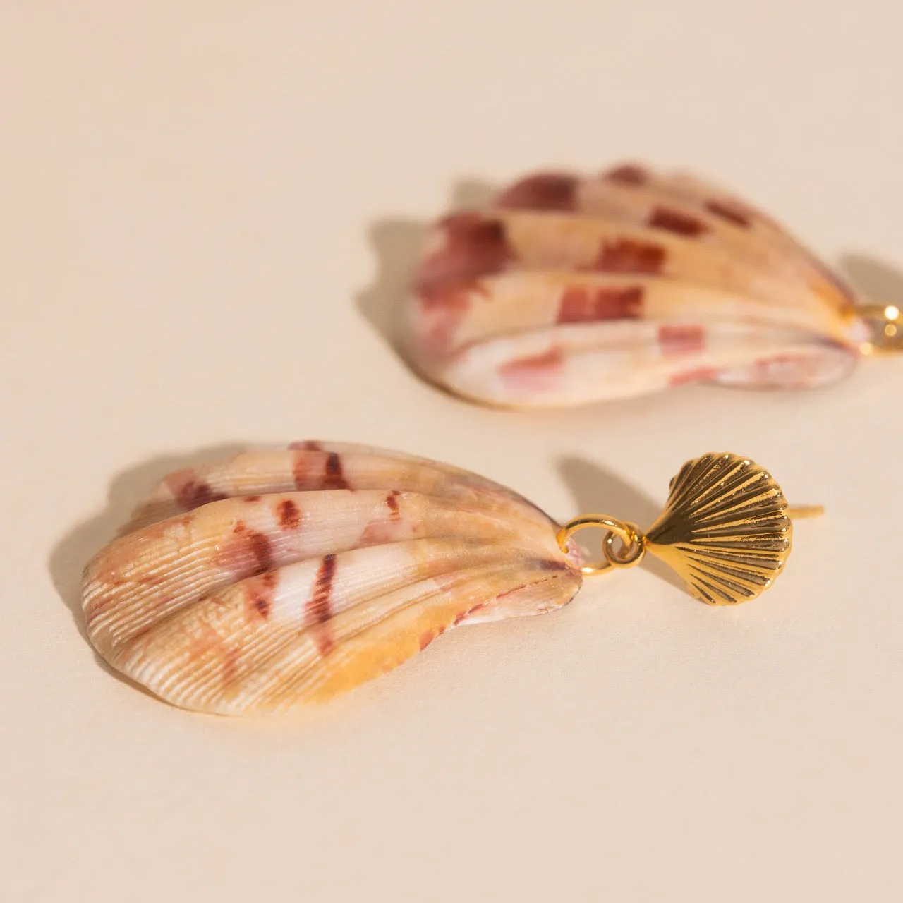 Seashell Dangle Stud Earrings sold by Modcloth product image thumbnail 4
