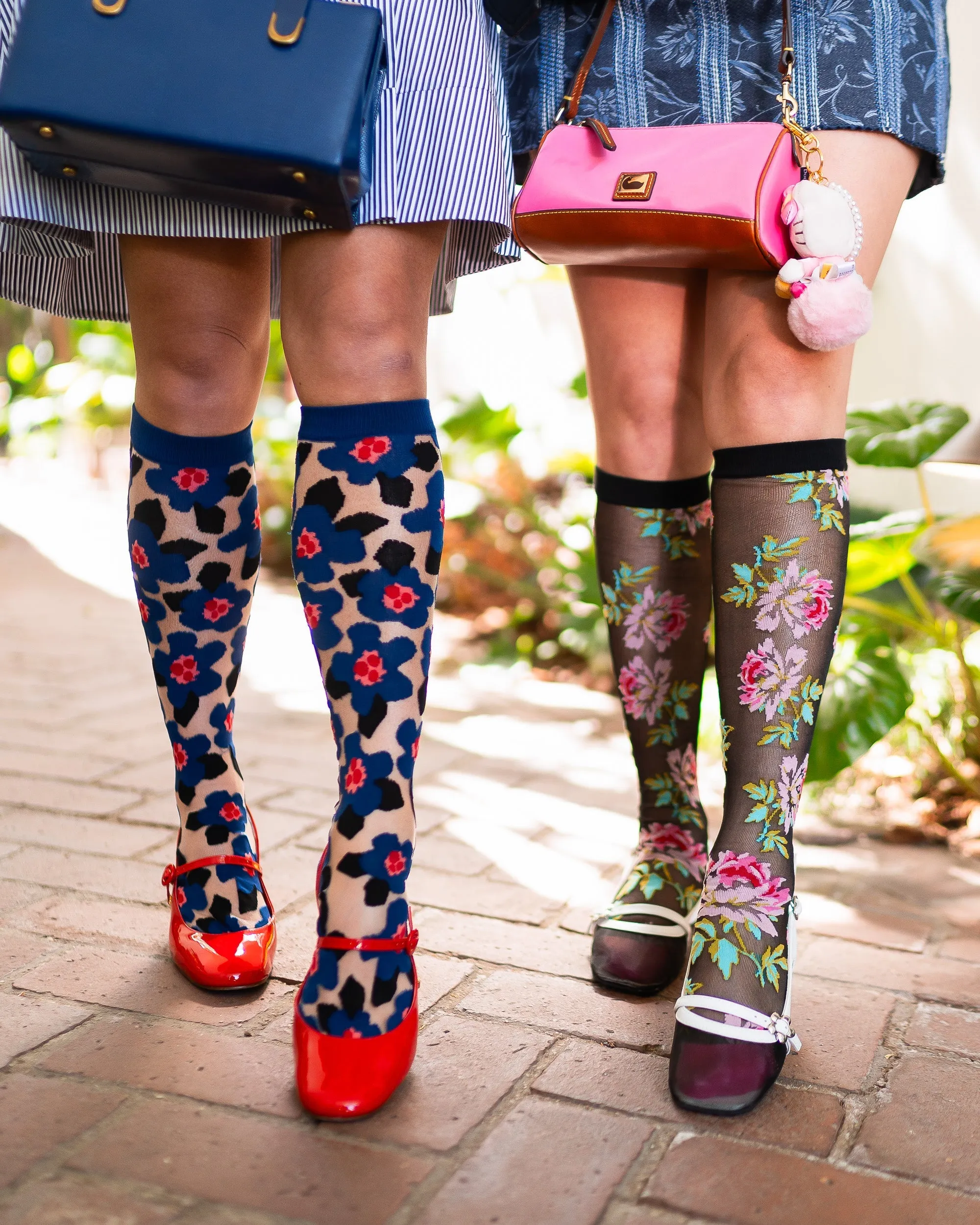 Floral Knee High Sheer Socks Bundle sold by Modcloth product image thumbnail 5