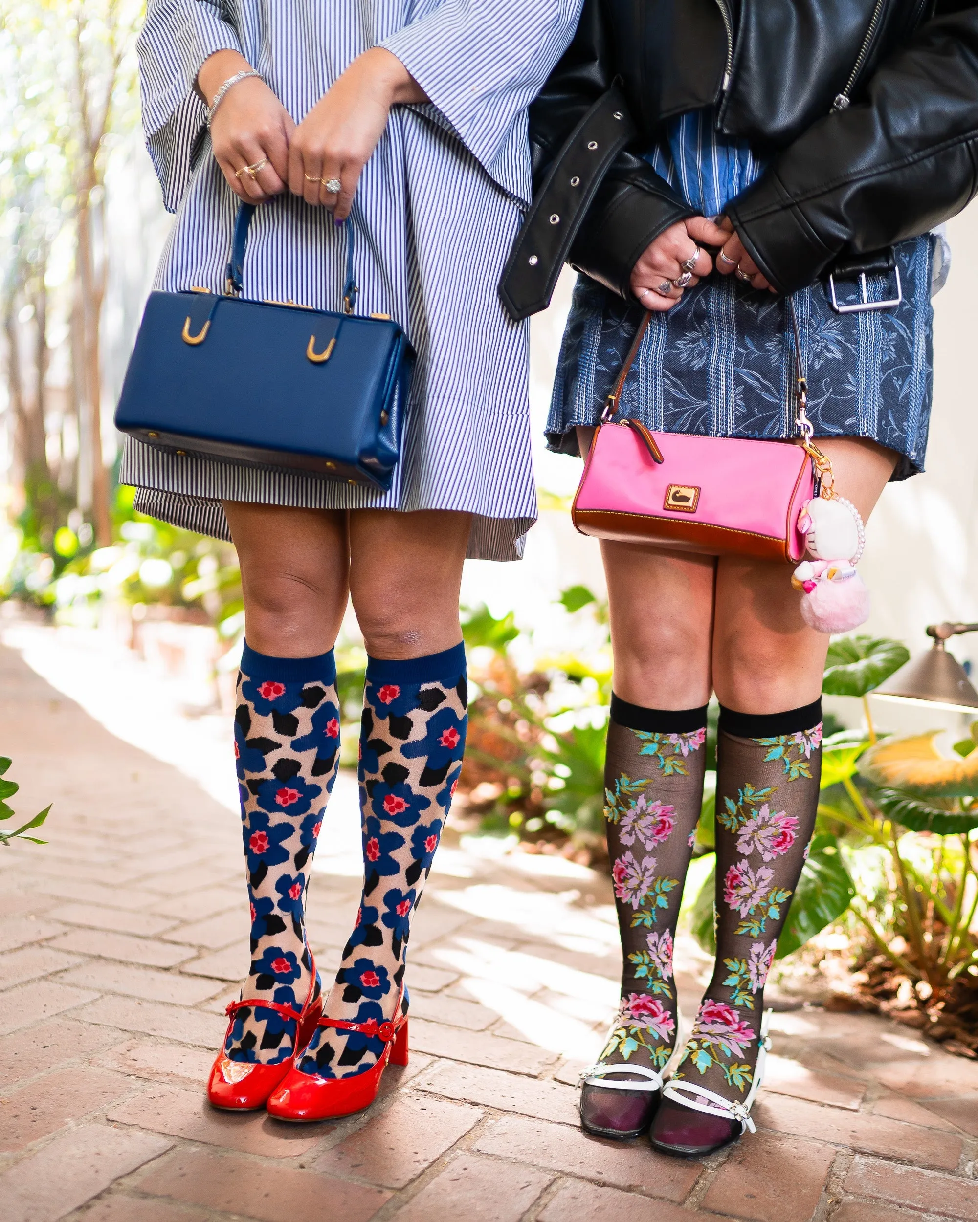 Floral Knee High Sheer Socks Bundle sold by Modcloth product image thumbnail 2