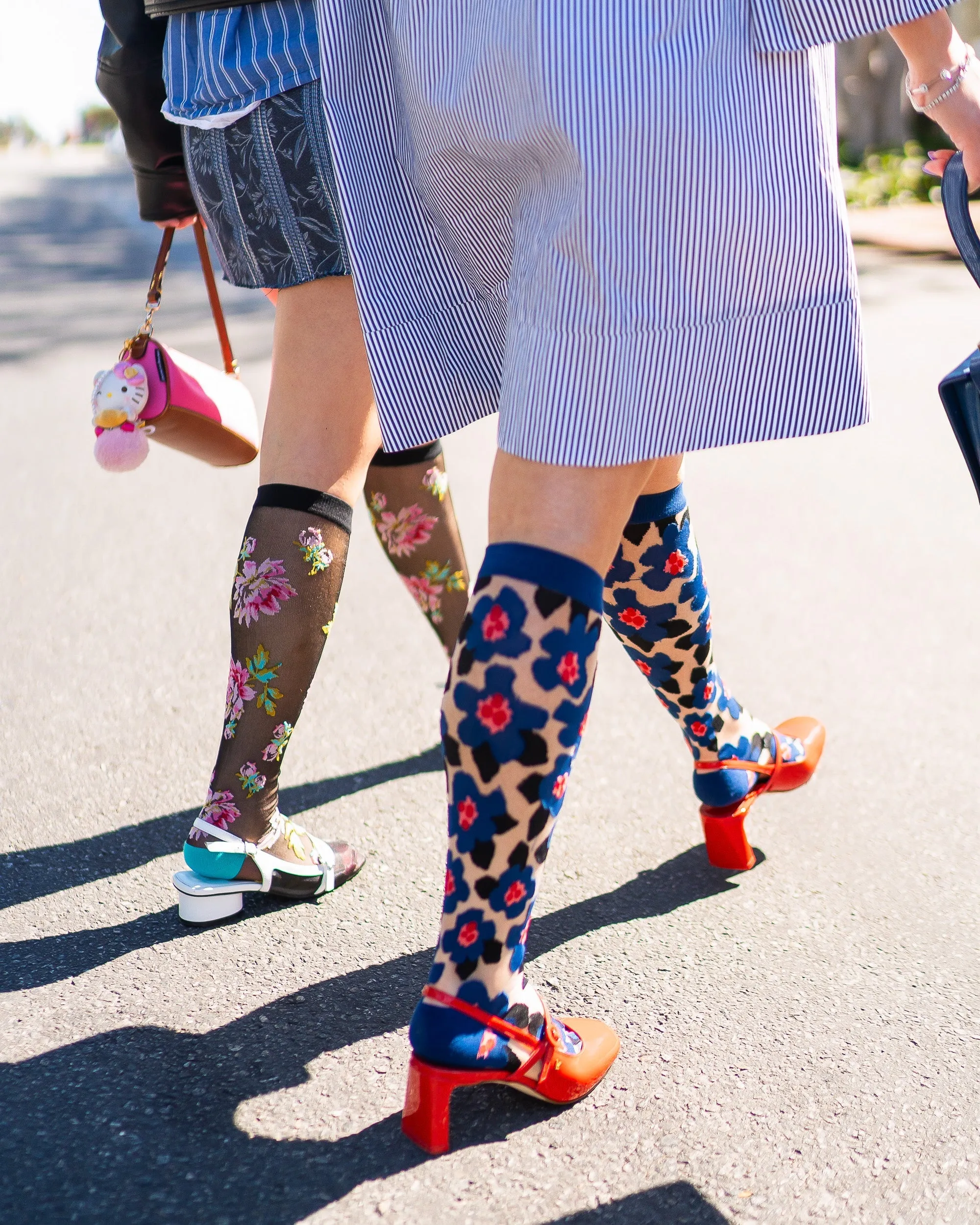 Floral Knee High Sheer Socks Bundle sold by Modcloth product image thumbnail 3