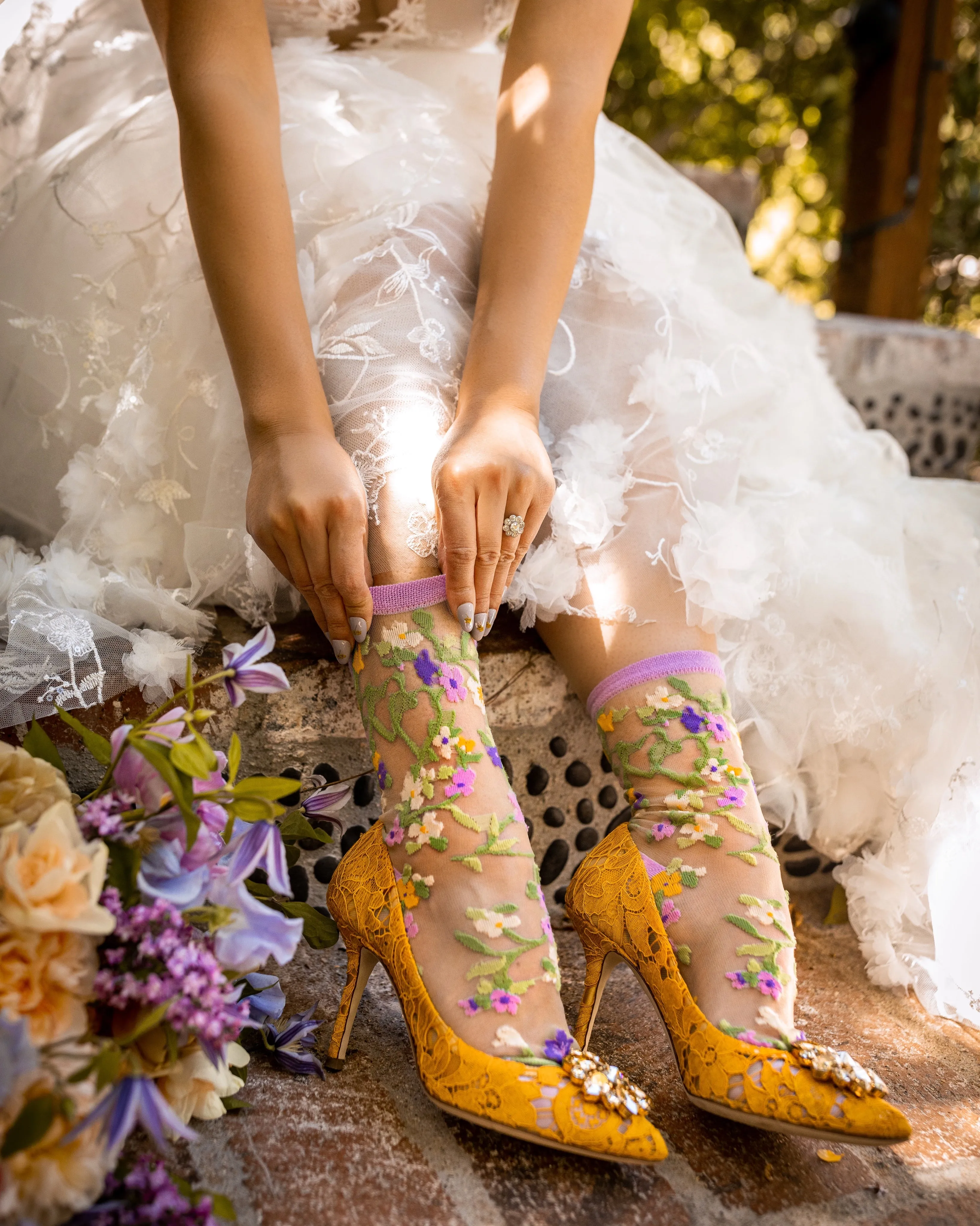 Bridal Sheer Socks Bundle sold by Modcloth product image thumbnail 4