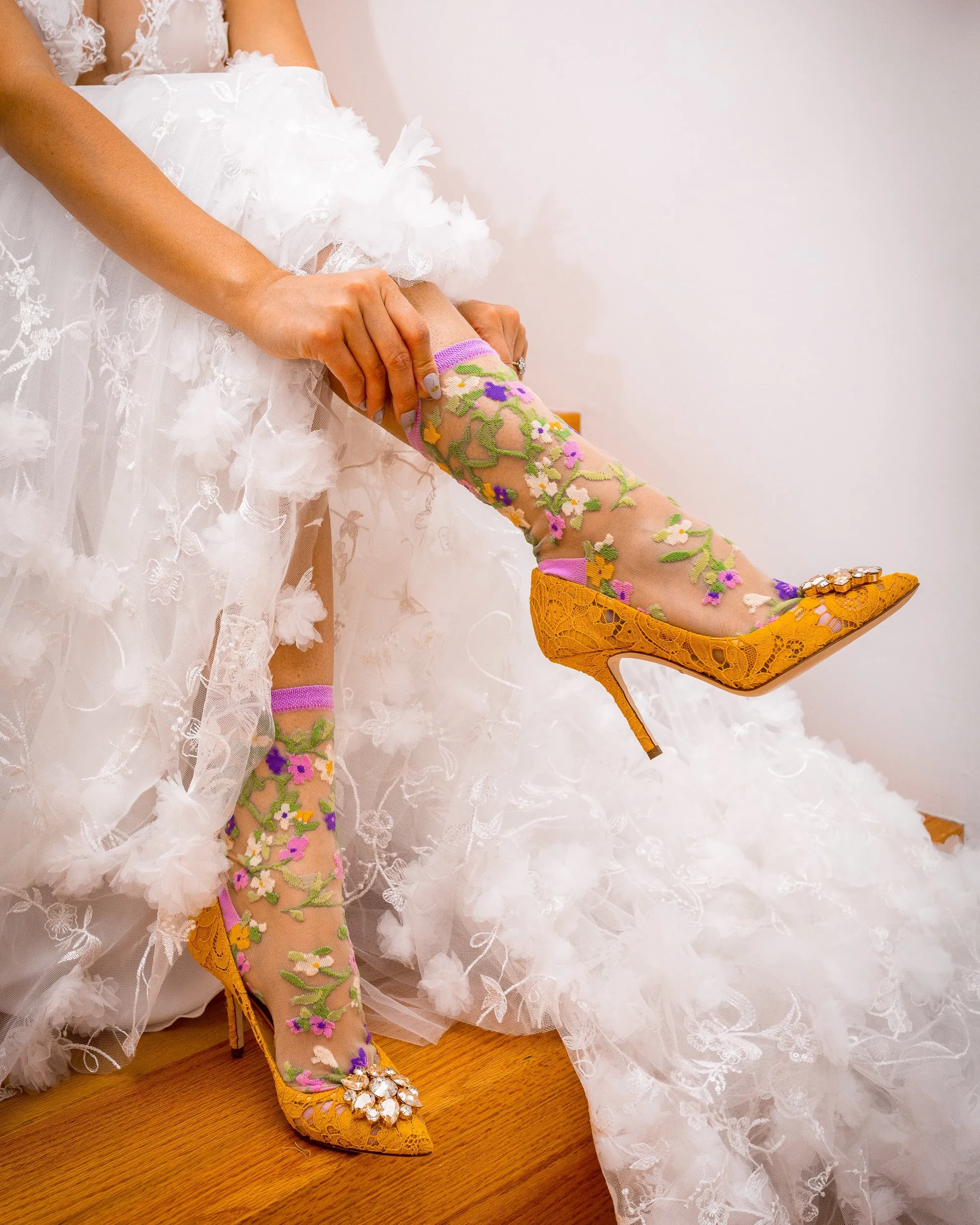 Bridal Sheer Socks Bundle sold by Modcloth product image thumbnail 2