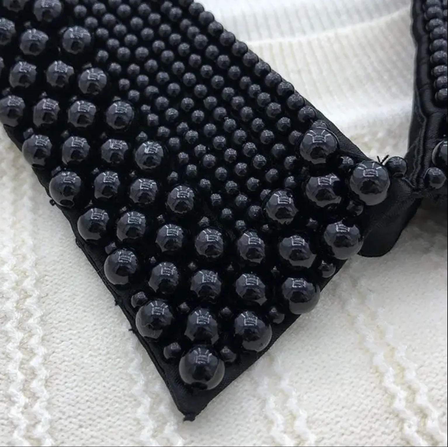 Sorority Peter Pan Style Women Pearl Vintage Collar Necklace sold by Modcloth product image thumbnail 2