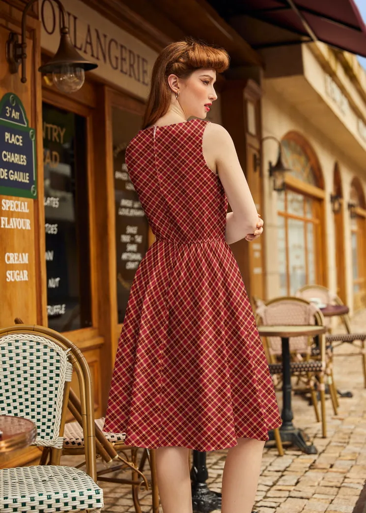 Plaid Vintage Dress sold by Modcloth product image thumbnail 3