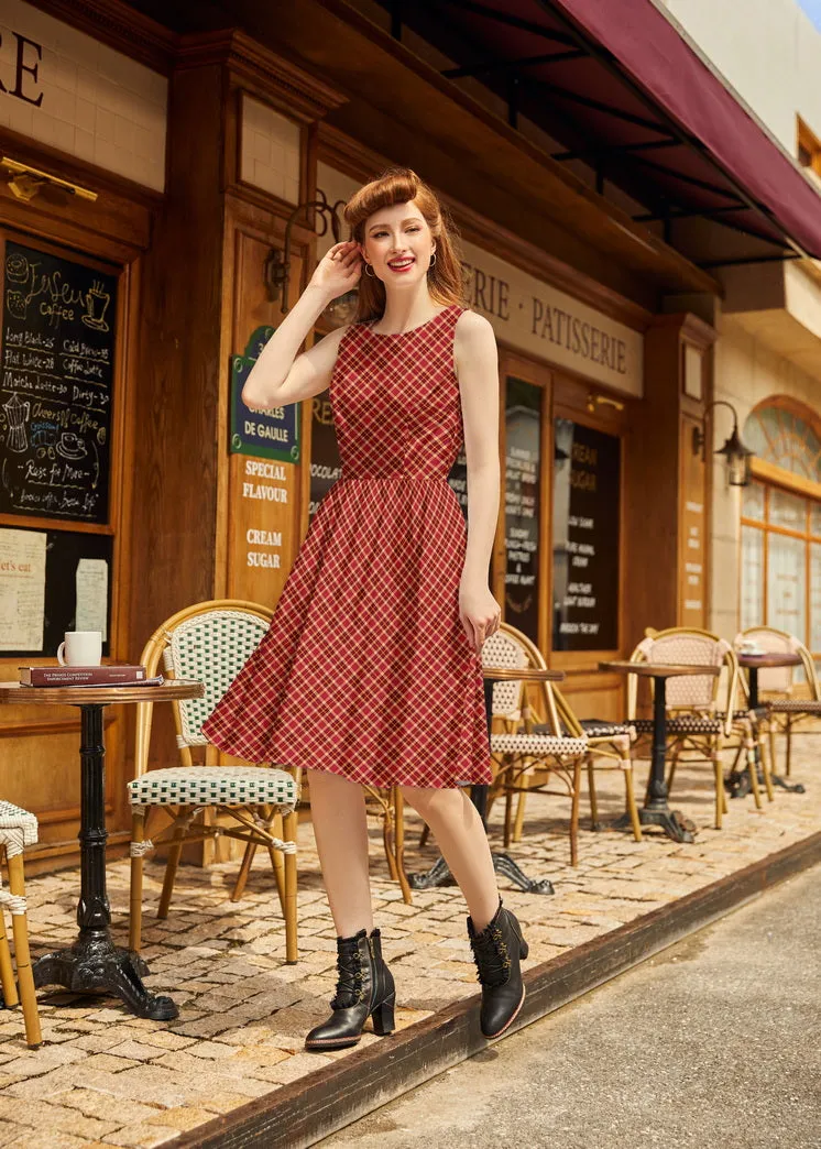 Plaid Vintage Dress sold by Modcloth product image thumbnail 2