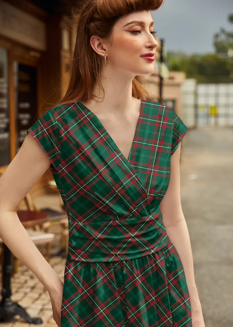 Holiday Plaid Greta Dress sold by Modcloth product image thumbnail 2