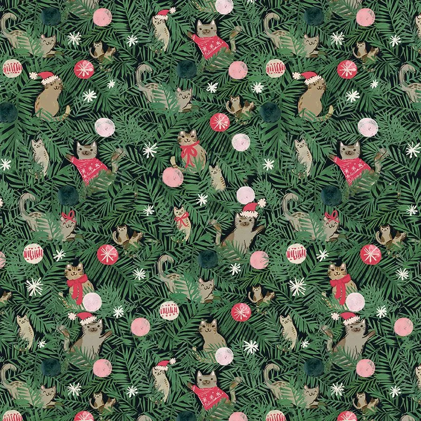 Holiday Cats Greta Dress sold by Modcloth product image thumbnail 4