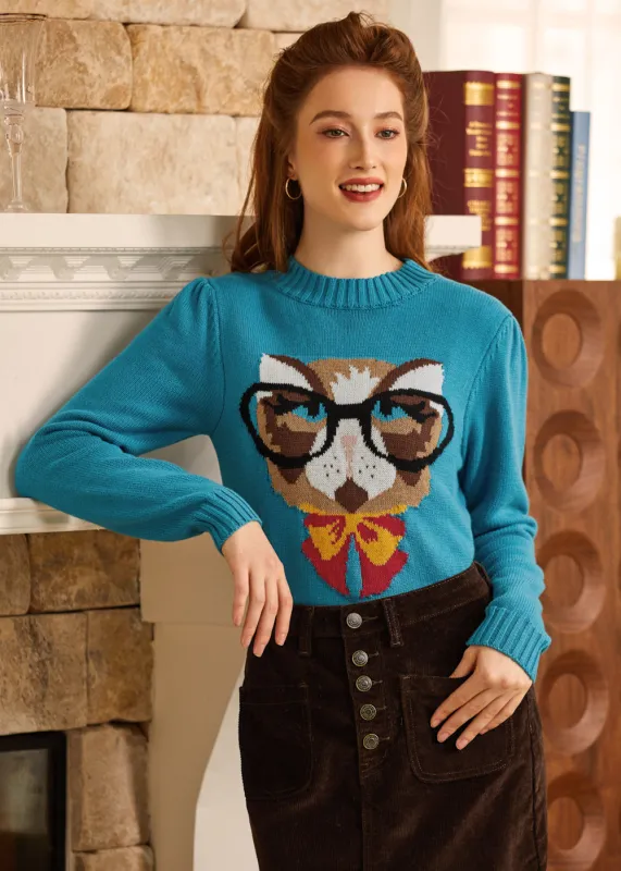 Notes of Nostalgia Crewneck Pullover sold by Modcloth