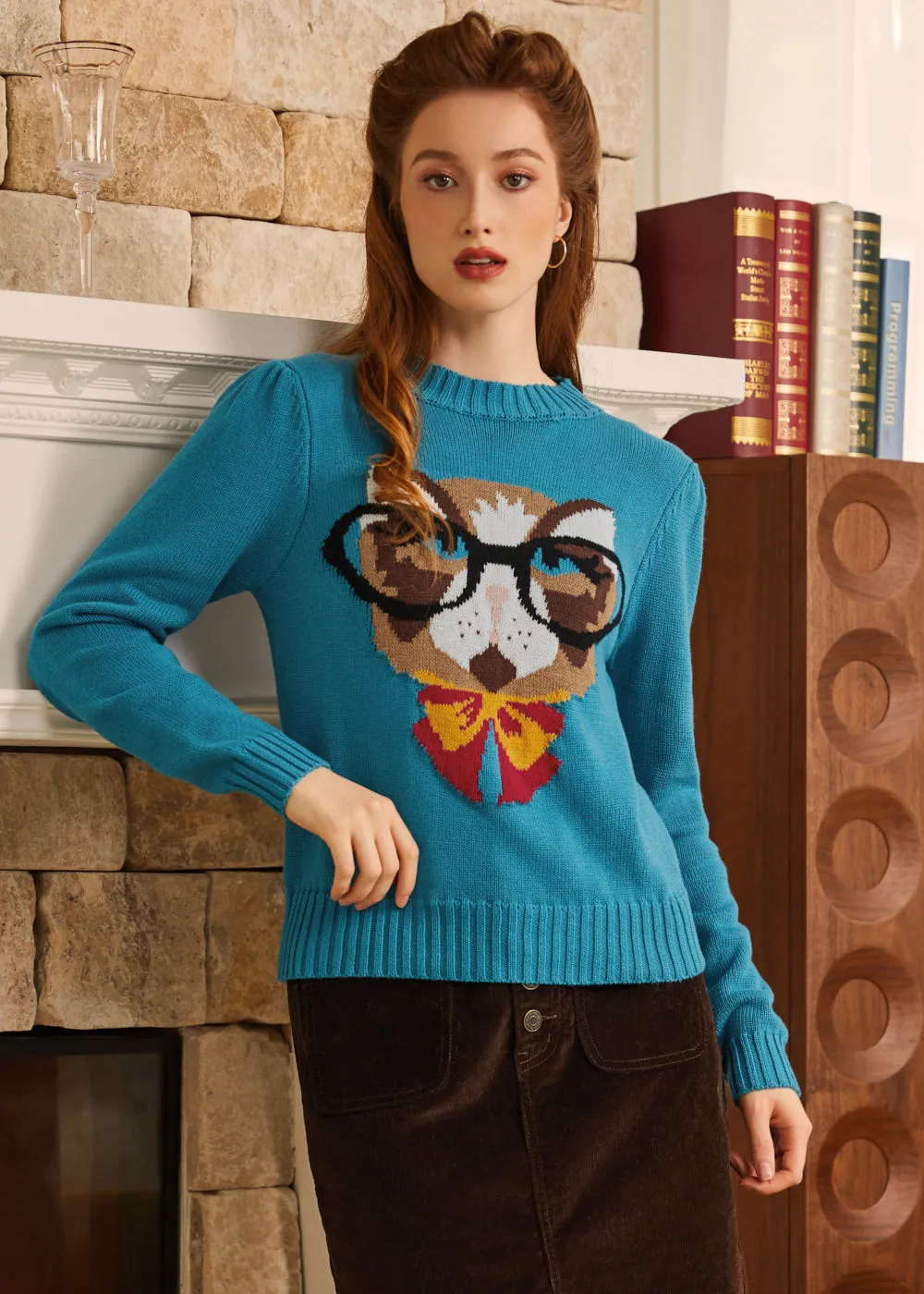 Notes of Nostalgia Crewneck Pullover sold by Modcloth product image thumbnail 3
