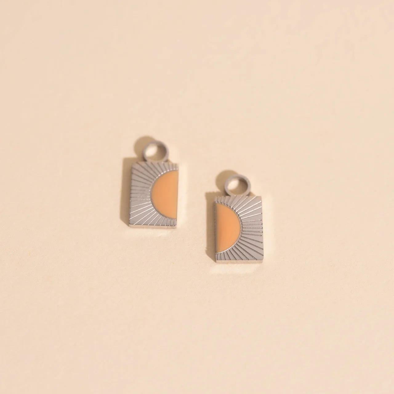 Split Sunburst Huggie Hoop Charms sold by Modcloth product image thumbnail 5