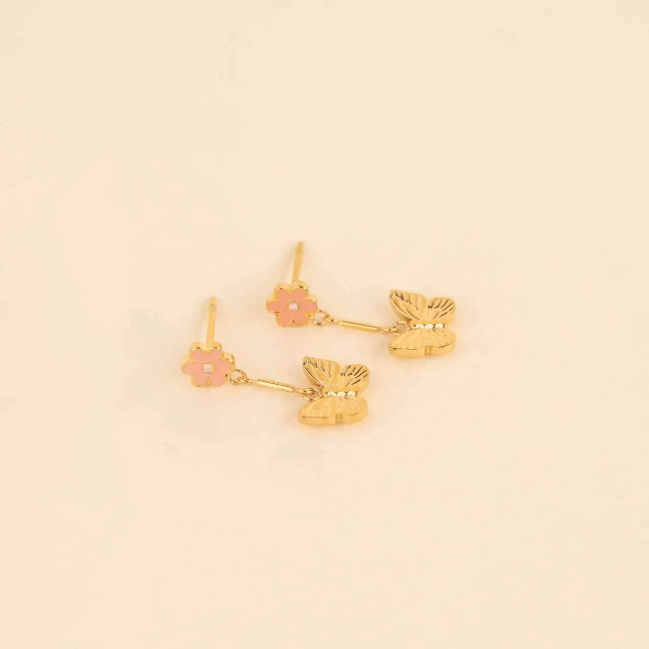 Spring Butterfly Dangle Stud Earrings sold by Modcloth product image thumbnail 3