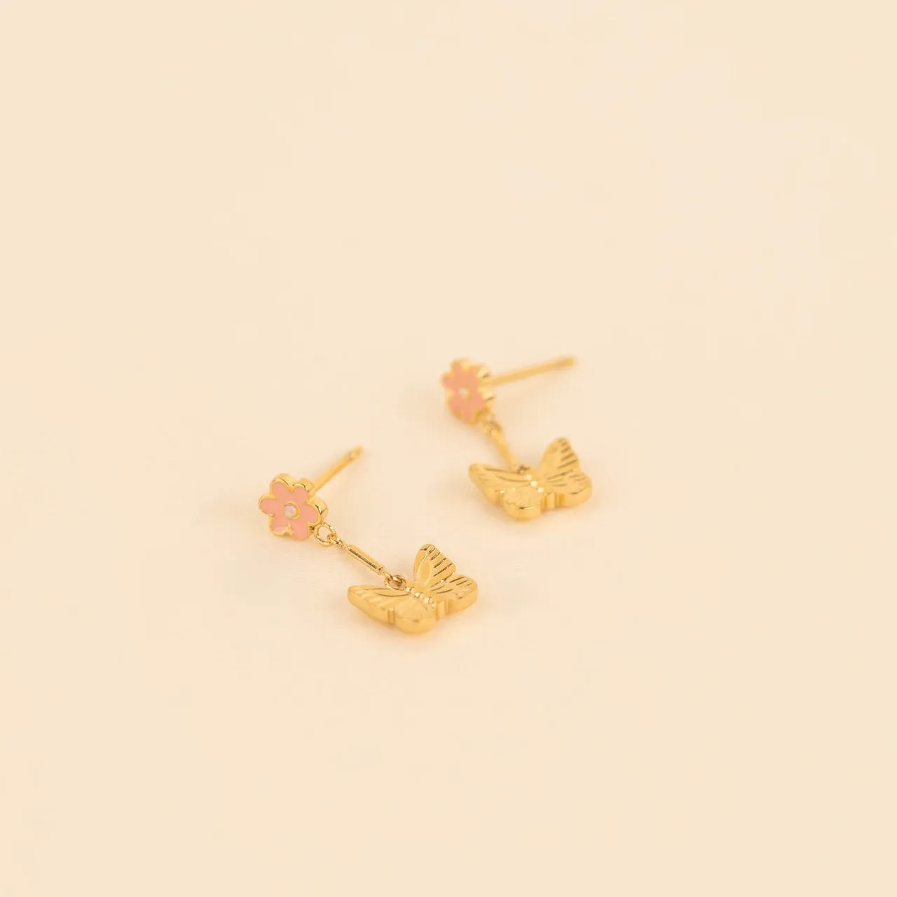 Spring Butterfly Dangle Stud Earrings sold by Modcloth product image thumbnail 2