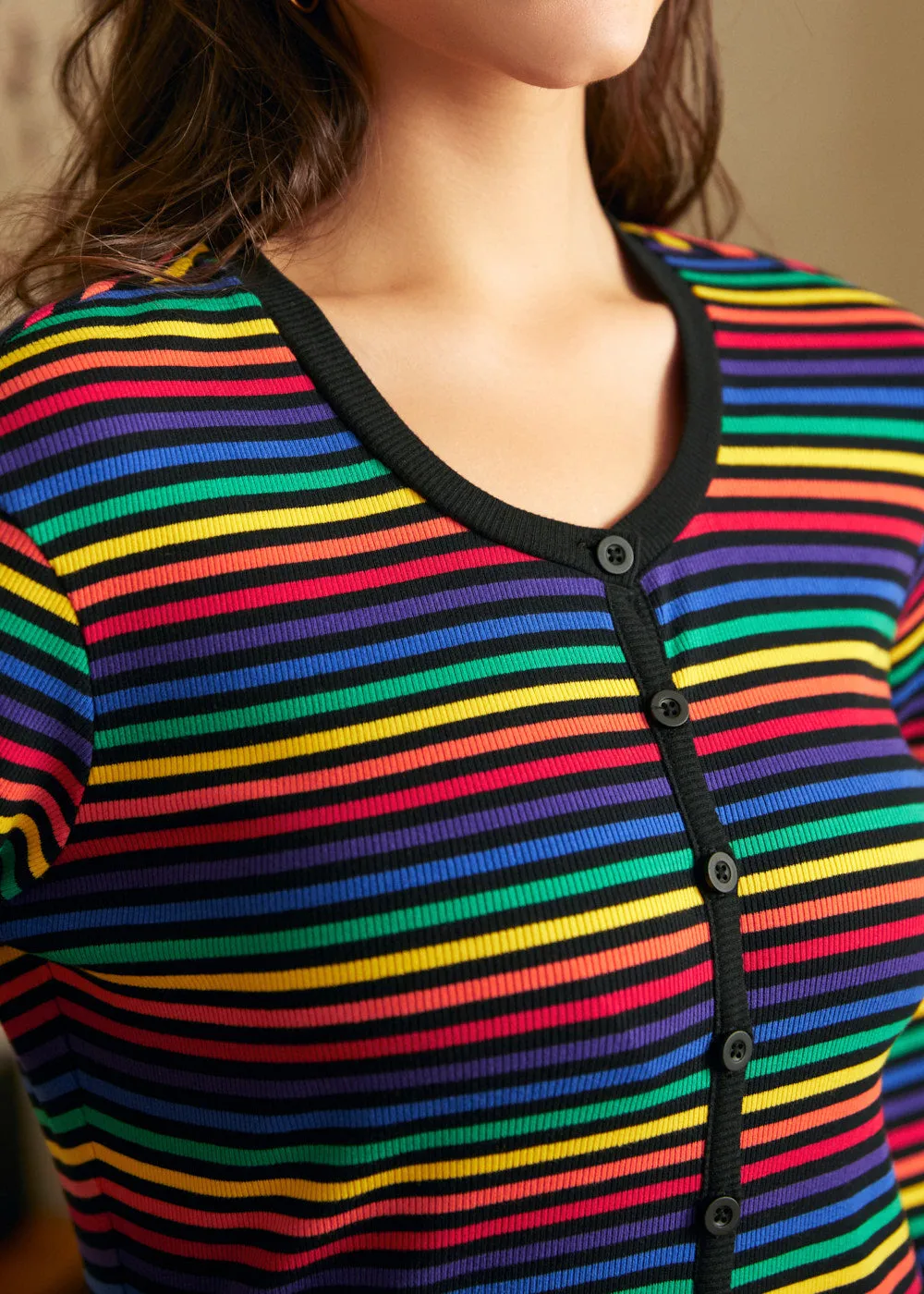 Rocking 'Round the Record Player Union Suit sold by Modcloth product image thumbnail 2