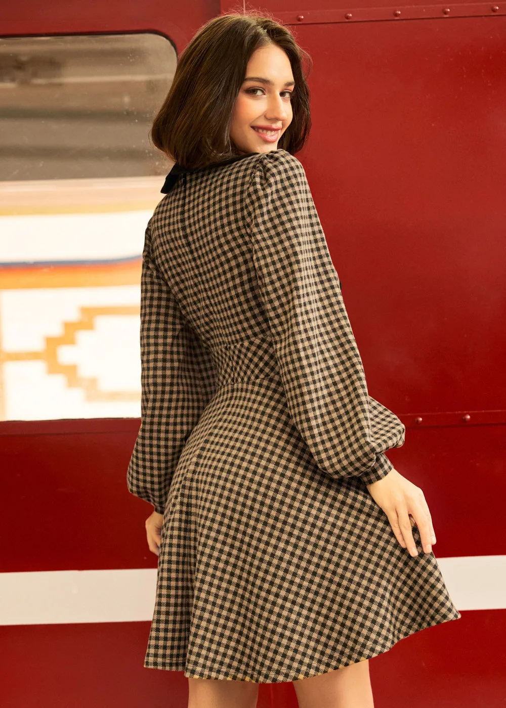 The Sunday Stroll Fit & Flare Dress sold by Modcloth product image thumbnail 5